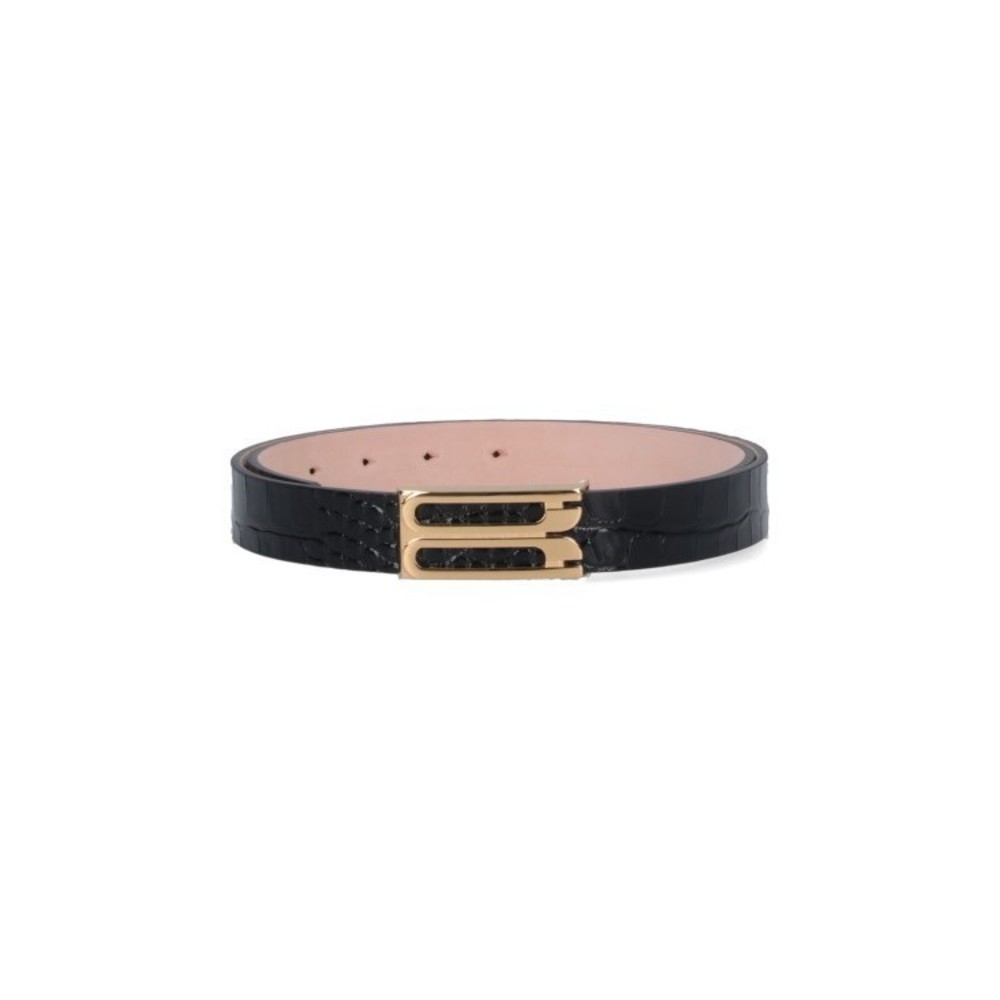 Victoria Beckham Jumbo Frame Belt Black - NWT